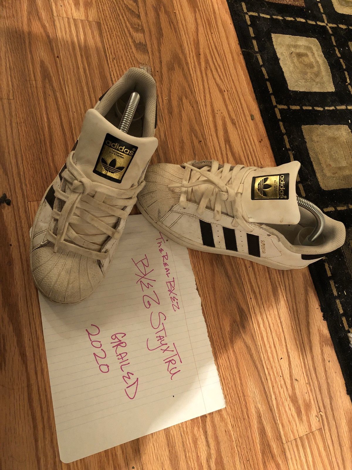Adidas Shell toe low-top