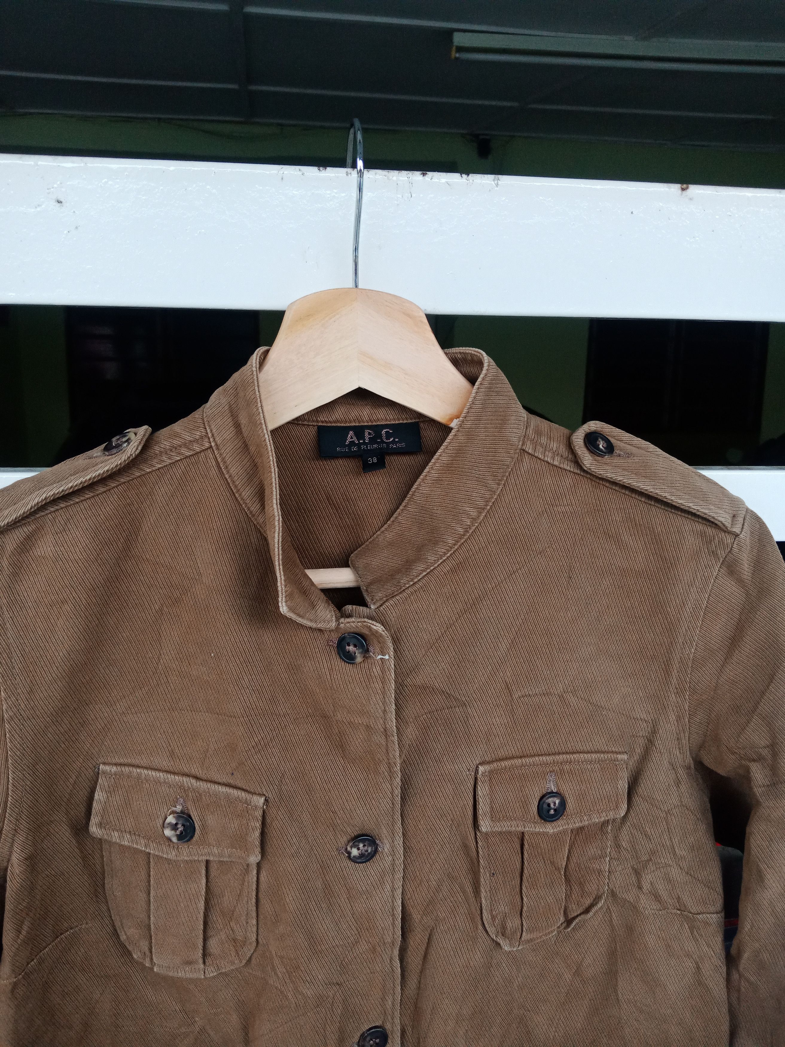 A.P.C. A.P.C Army Long Jacket Size S / US 4 / IT 40 - 6 Thumbnail