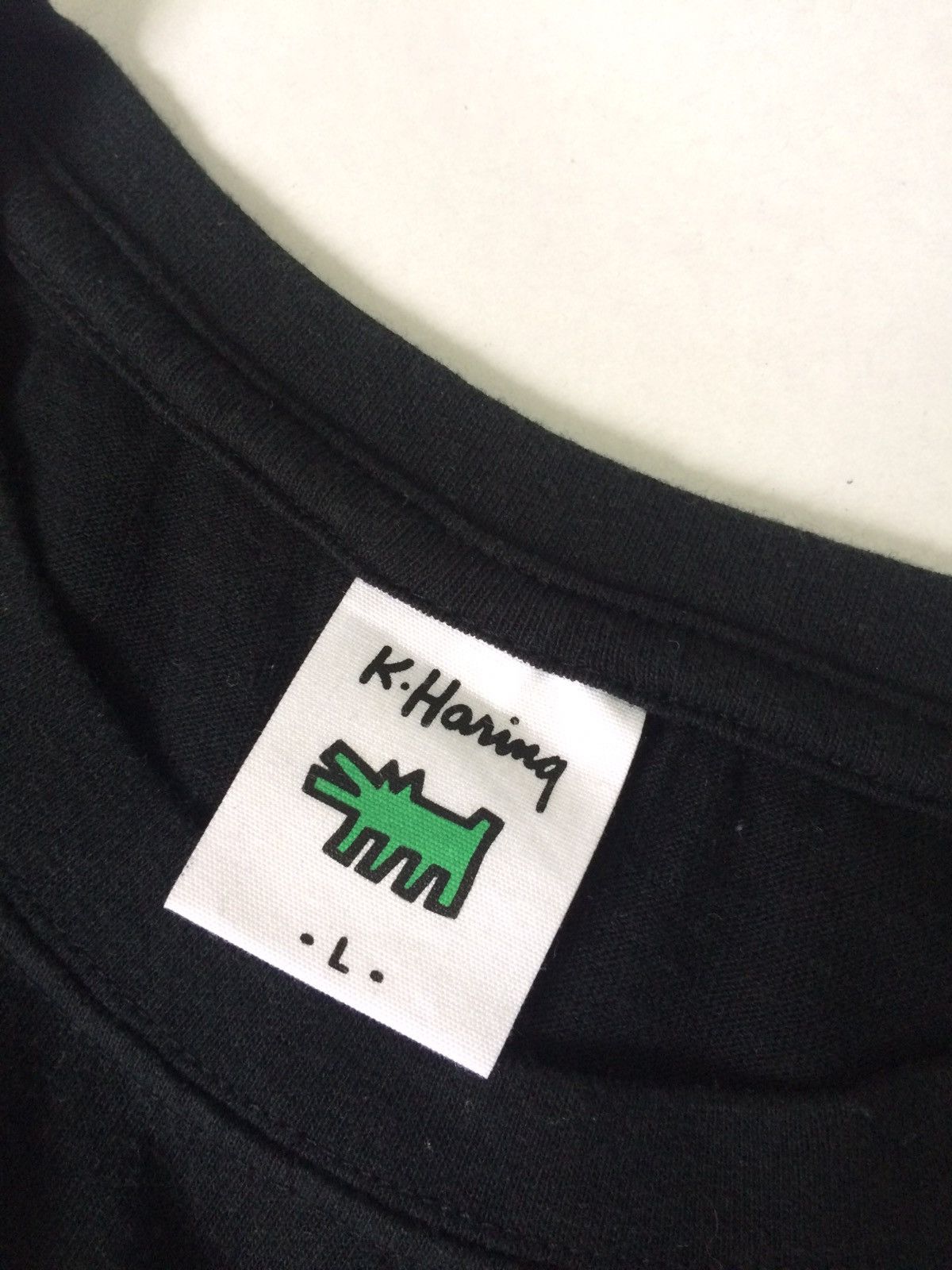 Keith Haring Rare🔥Keith Haring Design caper Japan Tshirts Size US L / EU 52-54 / 3 - 5 Thumbnail
