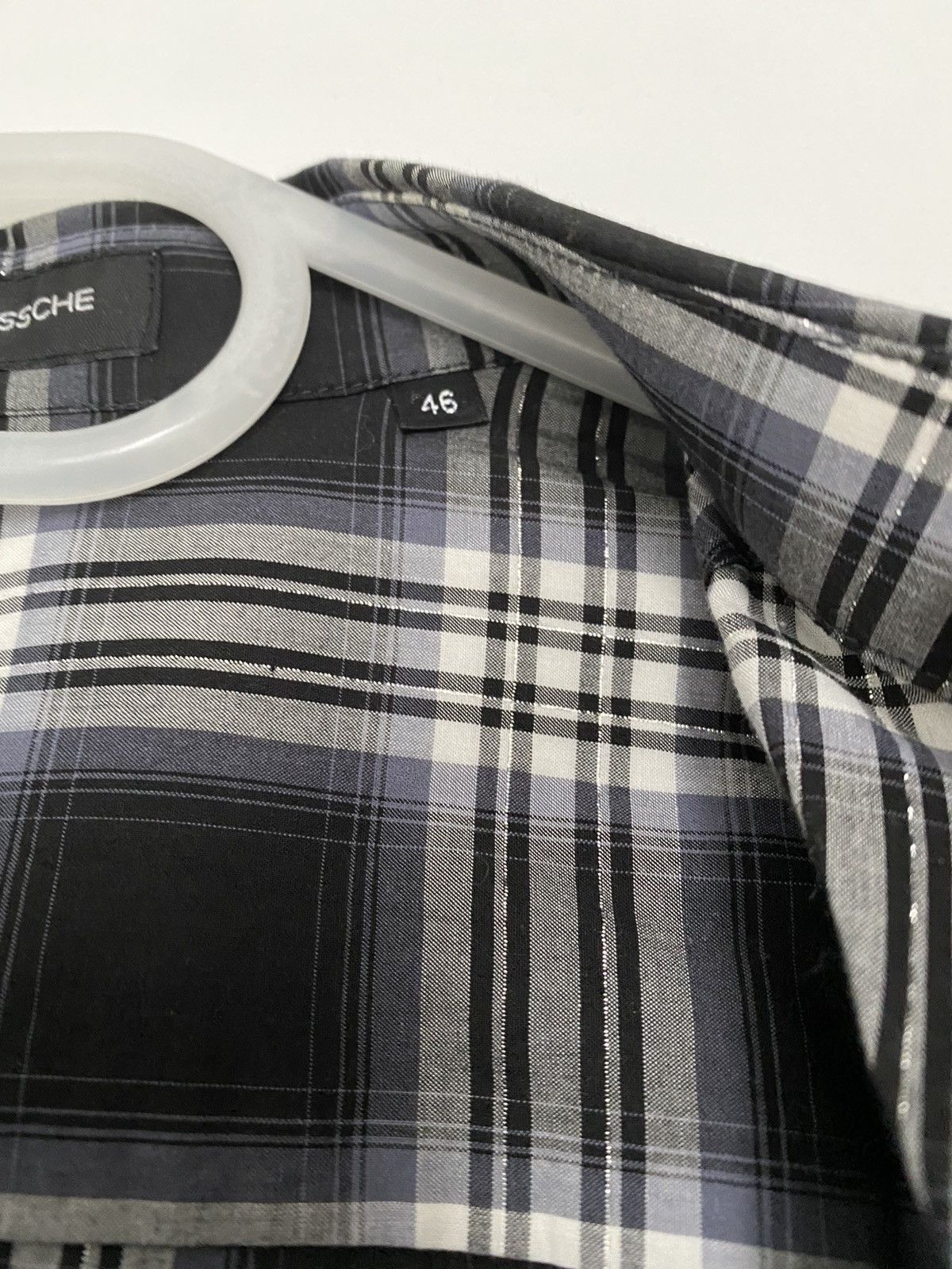Kris Van Assche Kris Van Assche Black Plaid Shirt - Small (46) - Fall2008 Size US S / EU 44-46 / 1 - 6 Thumbnail