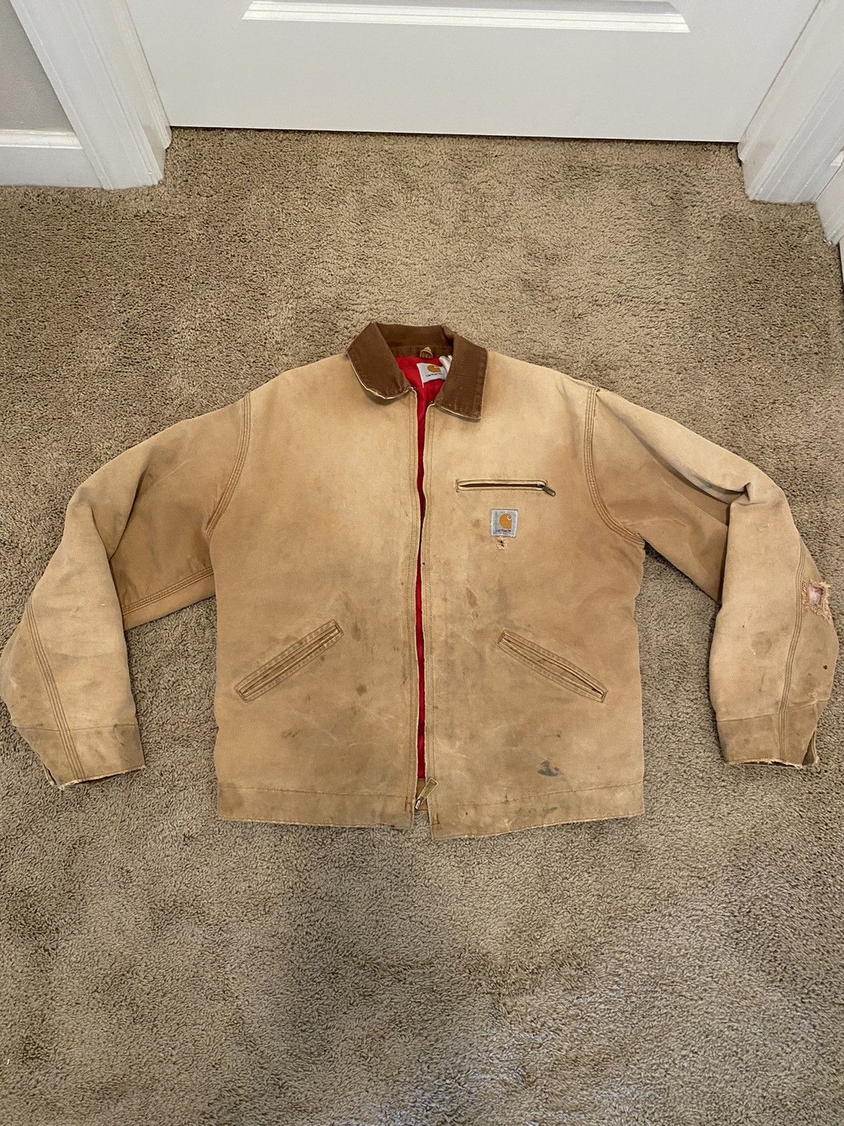 1980~90s Vintage Carhartt Detroit Jacket Black ヴィンテージカーハートデトロイトジャケットブラック -  ANNE-TRE