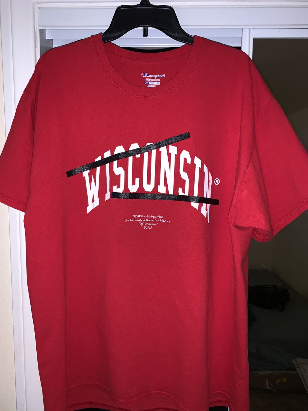 Off-White Off-White Wisconsin 2015 Tee | Grailed