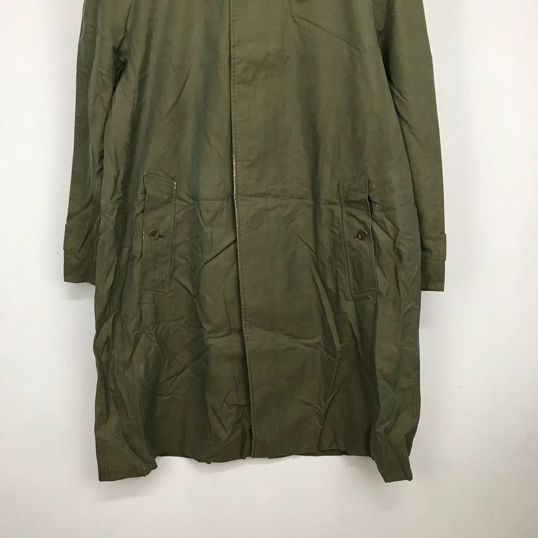 Burberry Prorsum Vintage Burberry’s Long Coat Shiny Emerald Green Size US M / EU 48-50 / 2 - 5 Thumbnail