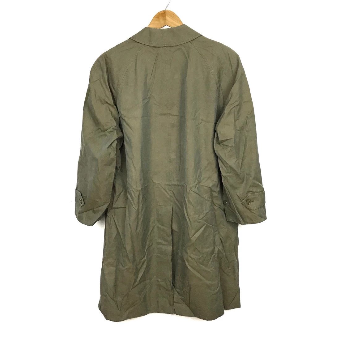 Burberry Prorsum Vintage Burberry’s Long Coat Shiny Emerald Green Size US M / EU 48-50 / 2 - 3 Thumbnail