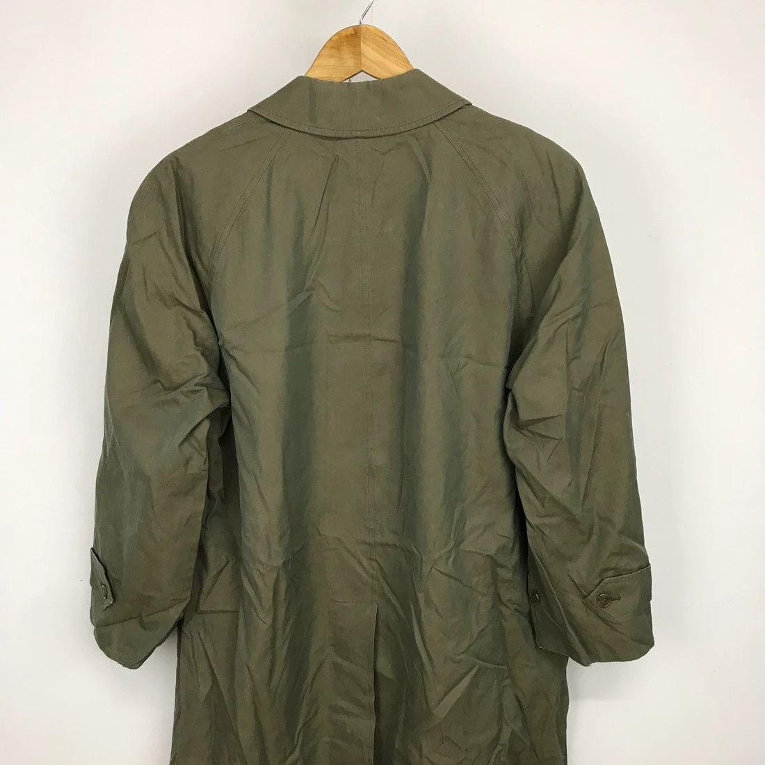 Burberry Prorsum Vintage Burberry’s Long Coat Shiny Emerald Green Size US M / EU 48-50 / 2 - 6 Thumbnail