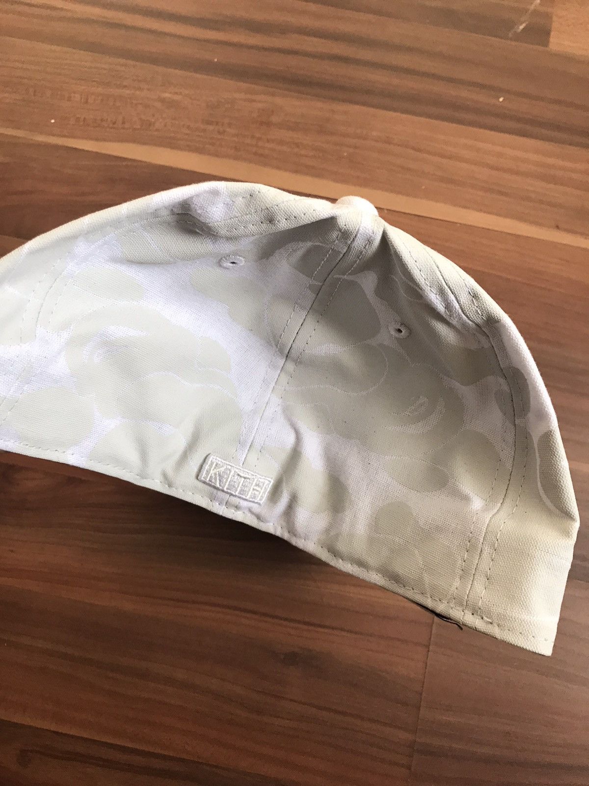 Bape × Kith × New Era BAPE x Kith x New Era Cap Camo Fitted sz 7 1 