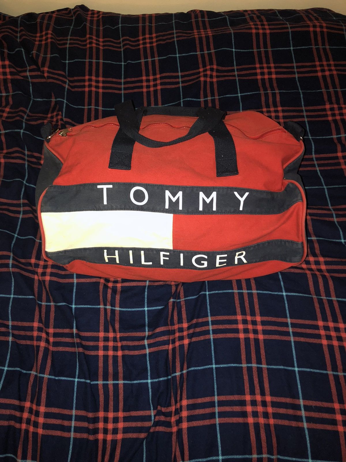 Vintage Vintage Tommy Hilfiger Duffle Bag Grailed 4282