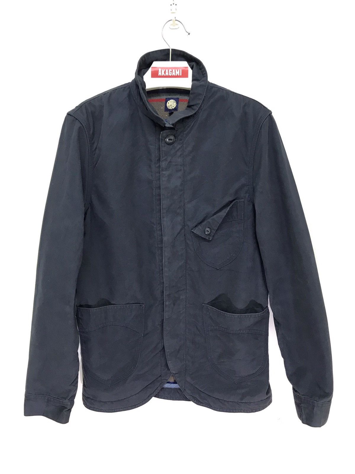 Japanese Brand Pretty Green Cotton Jacket Blanket Lining Slim 6🟩1 Size US S / EU 44-46 / 1 - 2 Thumbnail