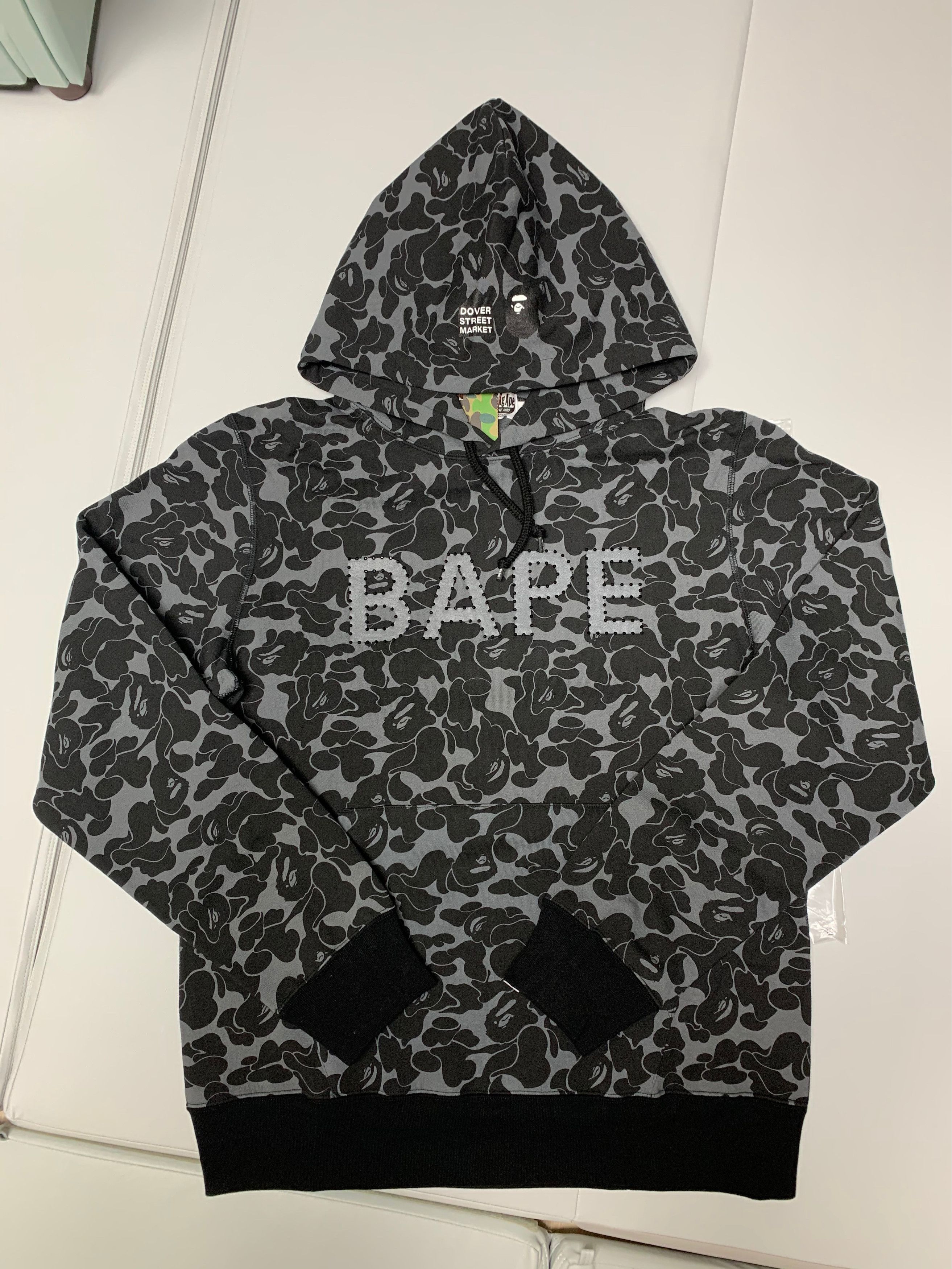 Bape bape doverstreetmarket swarovski pullover hoodie XL BNWT