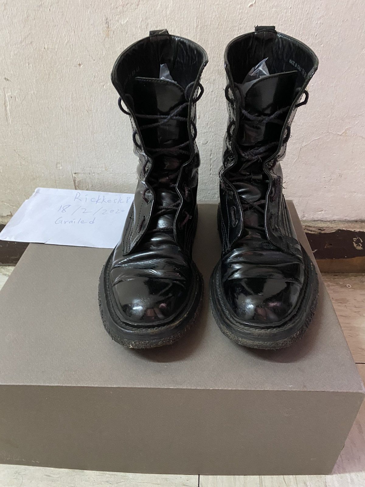 Dior Dior Homme Combat Boots 07, Grailed