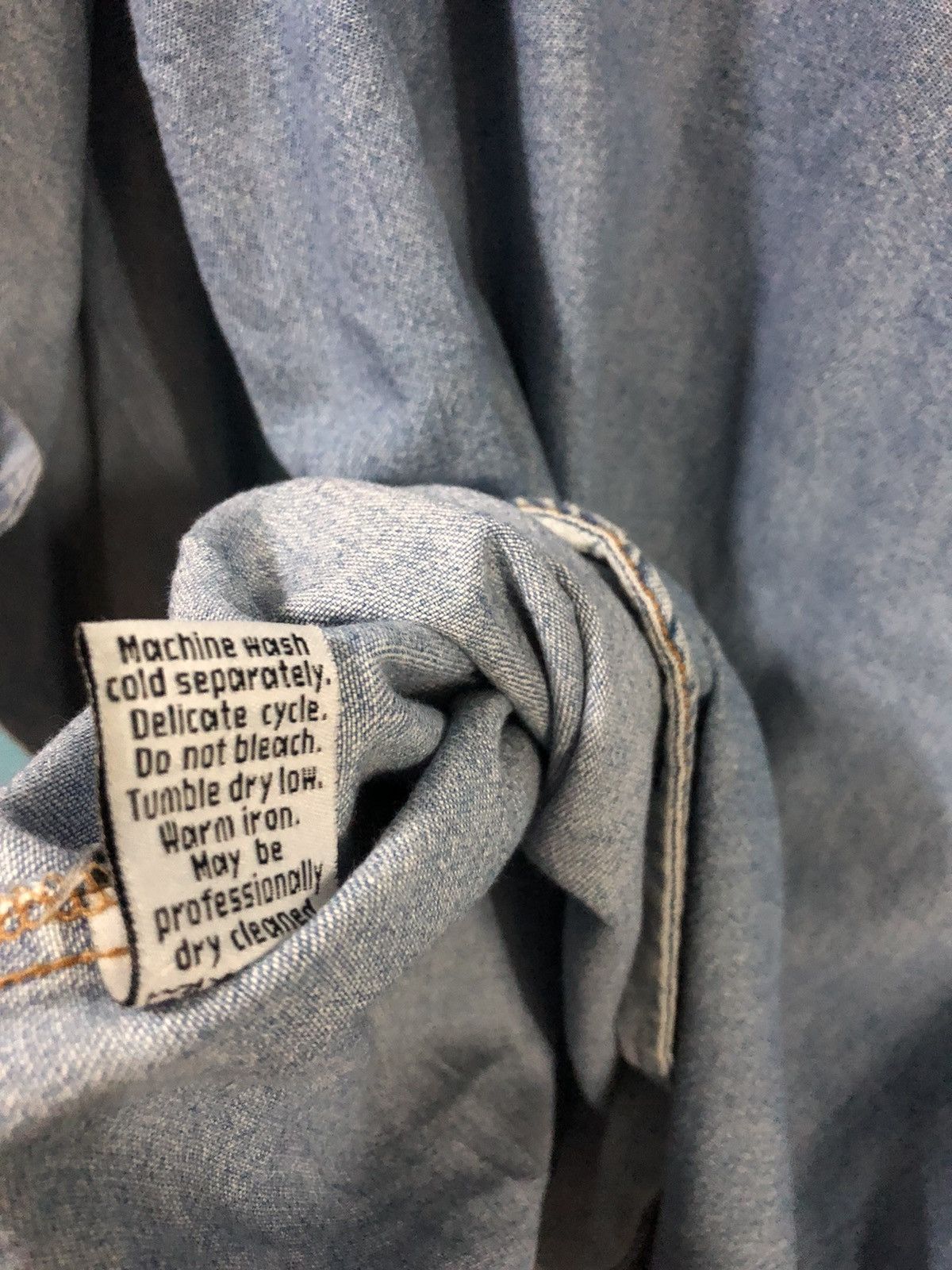 Calvin Klein calvin klein jeans denim shirt button sewing logo large Size US L / EU 52-54 / 3 - 5 Thumbnail