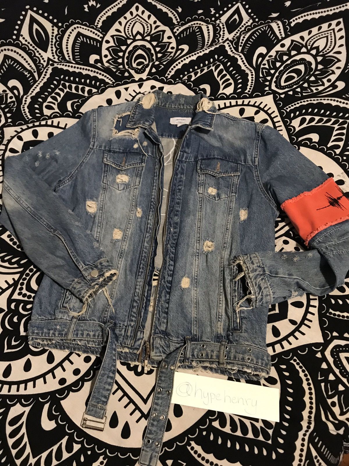 Jaffary denim jacket best sale