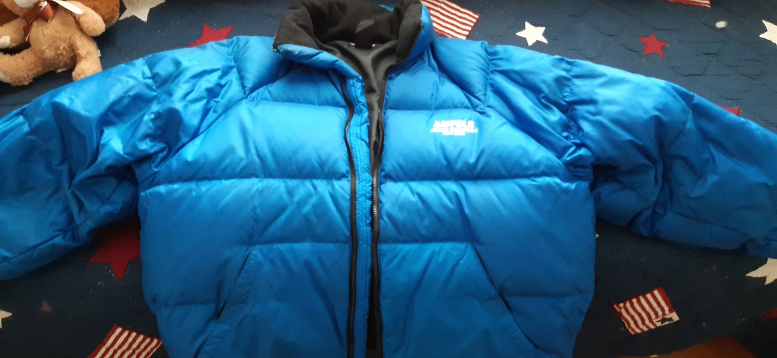 Blue polo sale puffer jacket