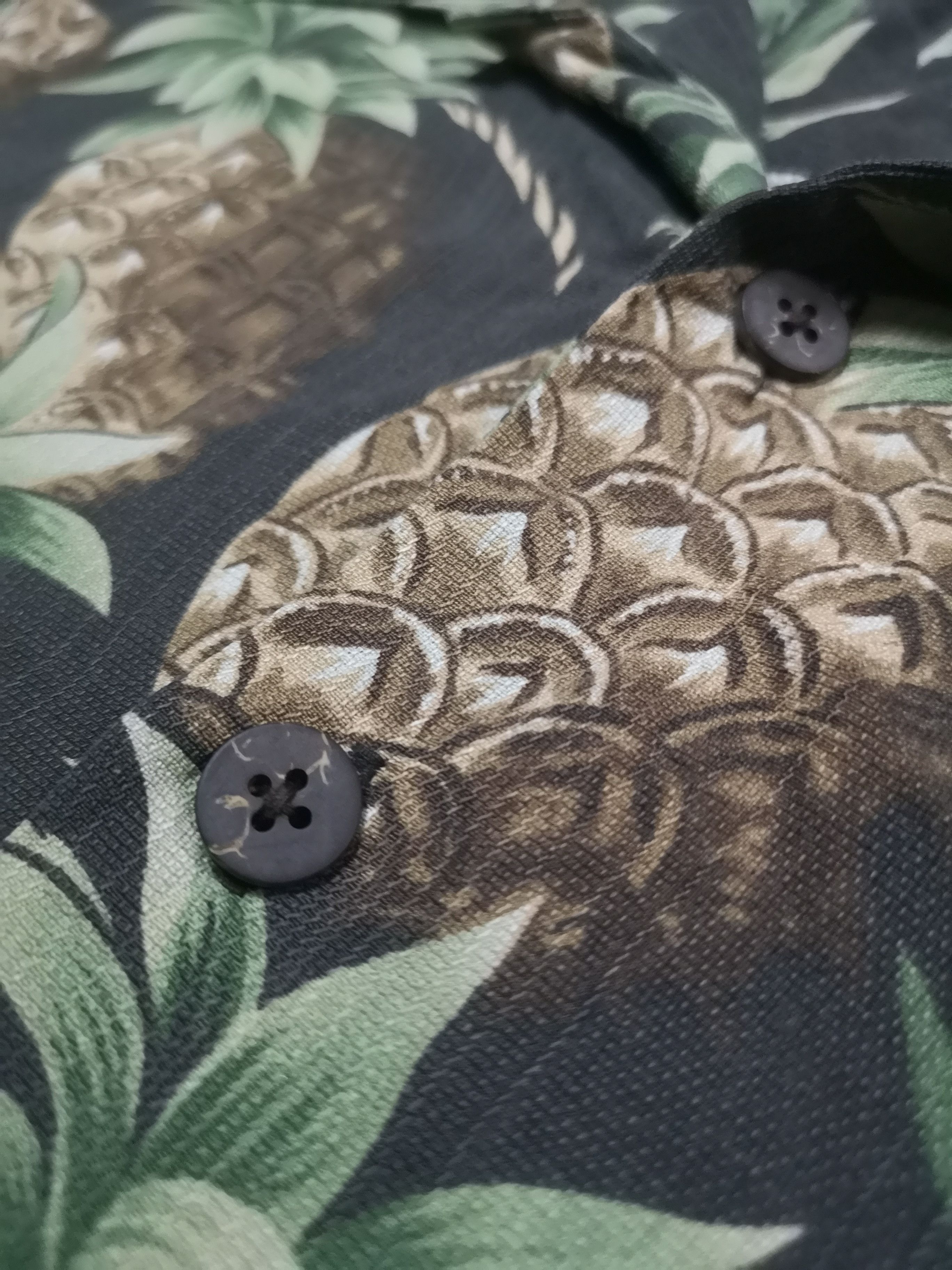 Reyn Spooner × Vintage Vintage REYN SPOONER pineapple hawaian shirt Size US L / EU 52-54 / 3 - 3 Thumbnail