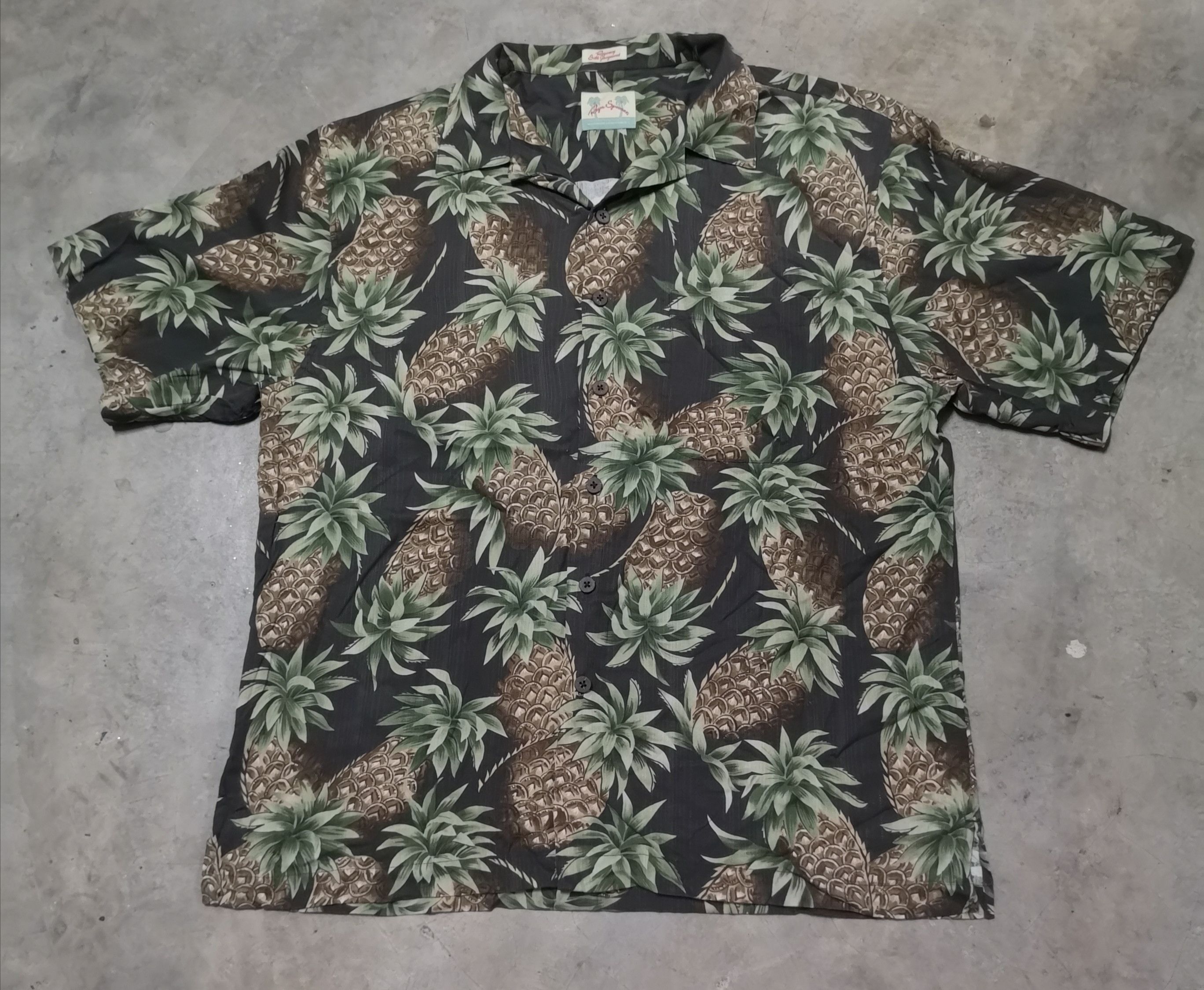 Reyn Spooner × Vintage Vintage REYN SPOONER pineapple hawaian shirt Size US L / EU 52-54 / 3 - 1 Thumbnail