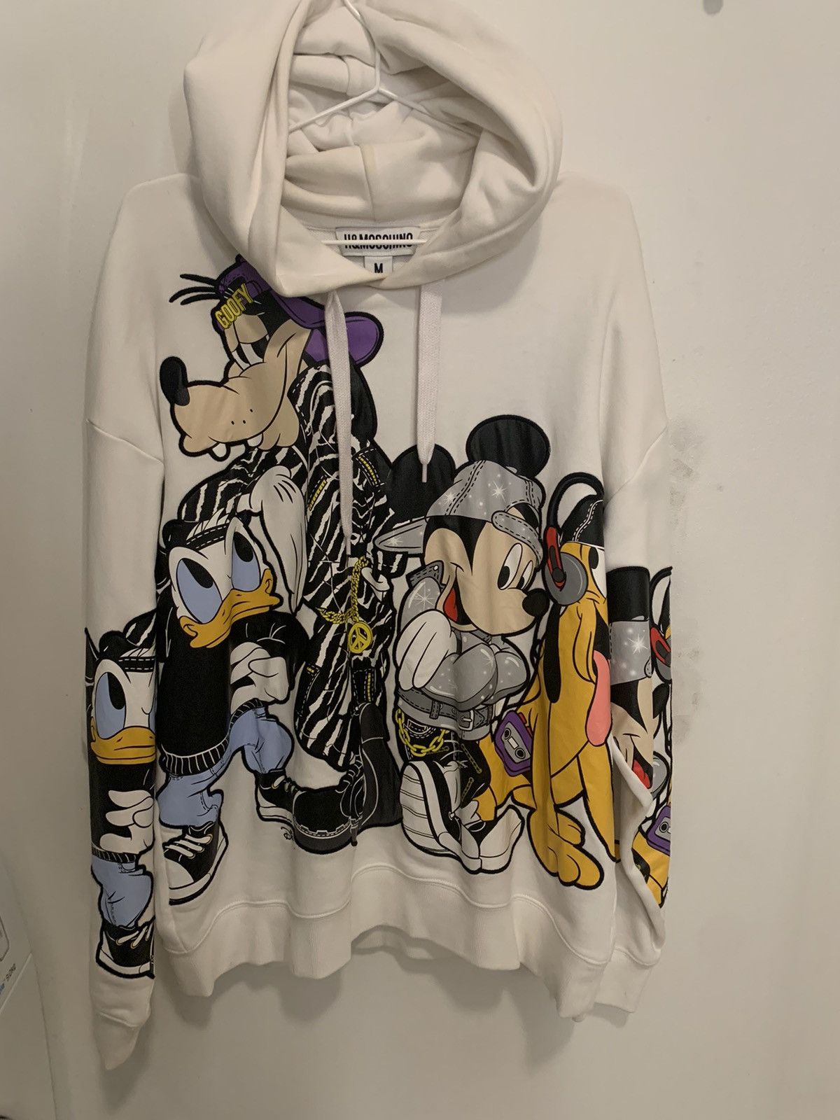 H M Moschino HM X MOSCHINO Disney Hoodie Grailed