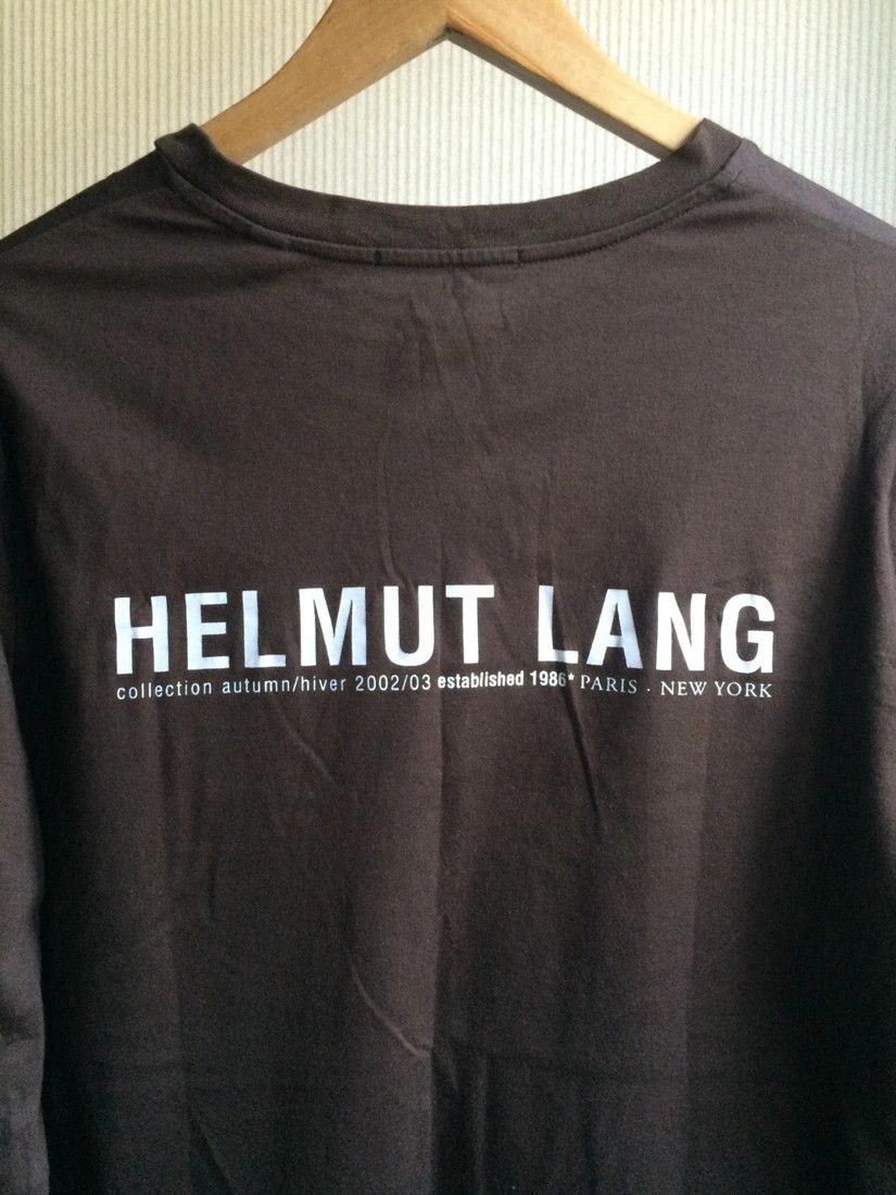 Helmut Lang Final drop AW02 Backstage Longsleeve Size US M / EU 48-50 / 2 - 4 Thumbnail