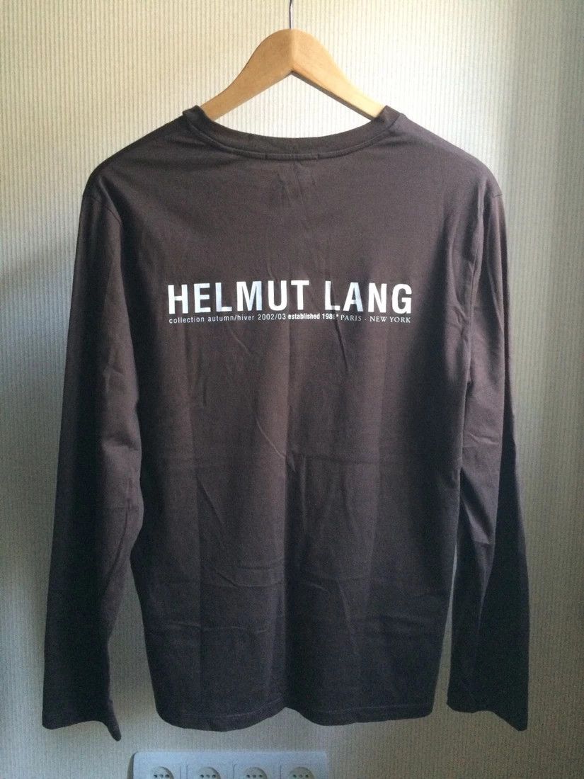 Helmut Lang Final drop AW02 Backstage Longsleeve Size US M / EU 48-50 / 2 - 3 Thumbnail