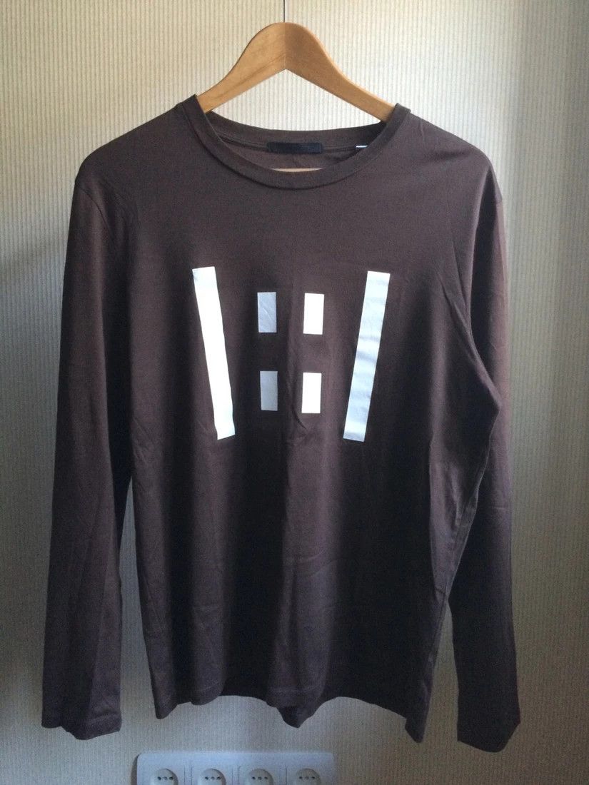 Helmut Lang Final drop AW02 Backstage Longsleeve Size US M / EU 48-50 / 2 - 1 Thumbnail