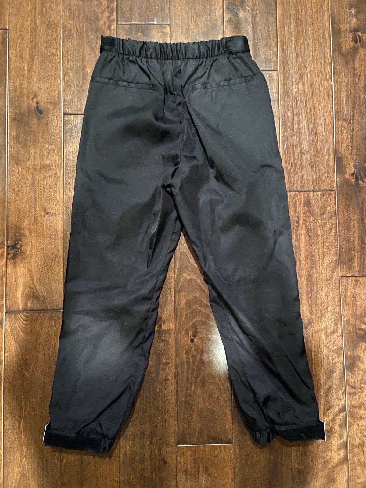 Prada Prada Gabardine Black Nylon Track Pants | Grailed