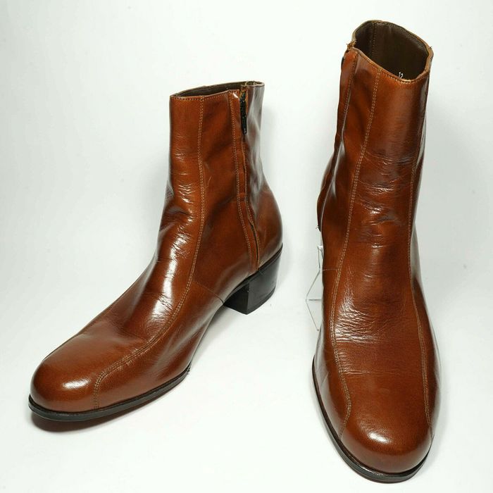 Florsheim FLORSHEIM "Duke" 12 Leather Ankle Boots | Grailed