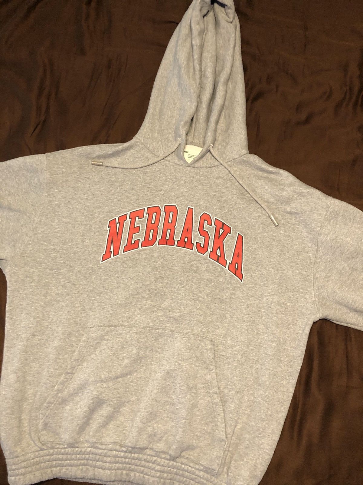 Off White Nebraska Hoodie Grailed