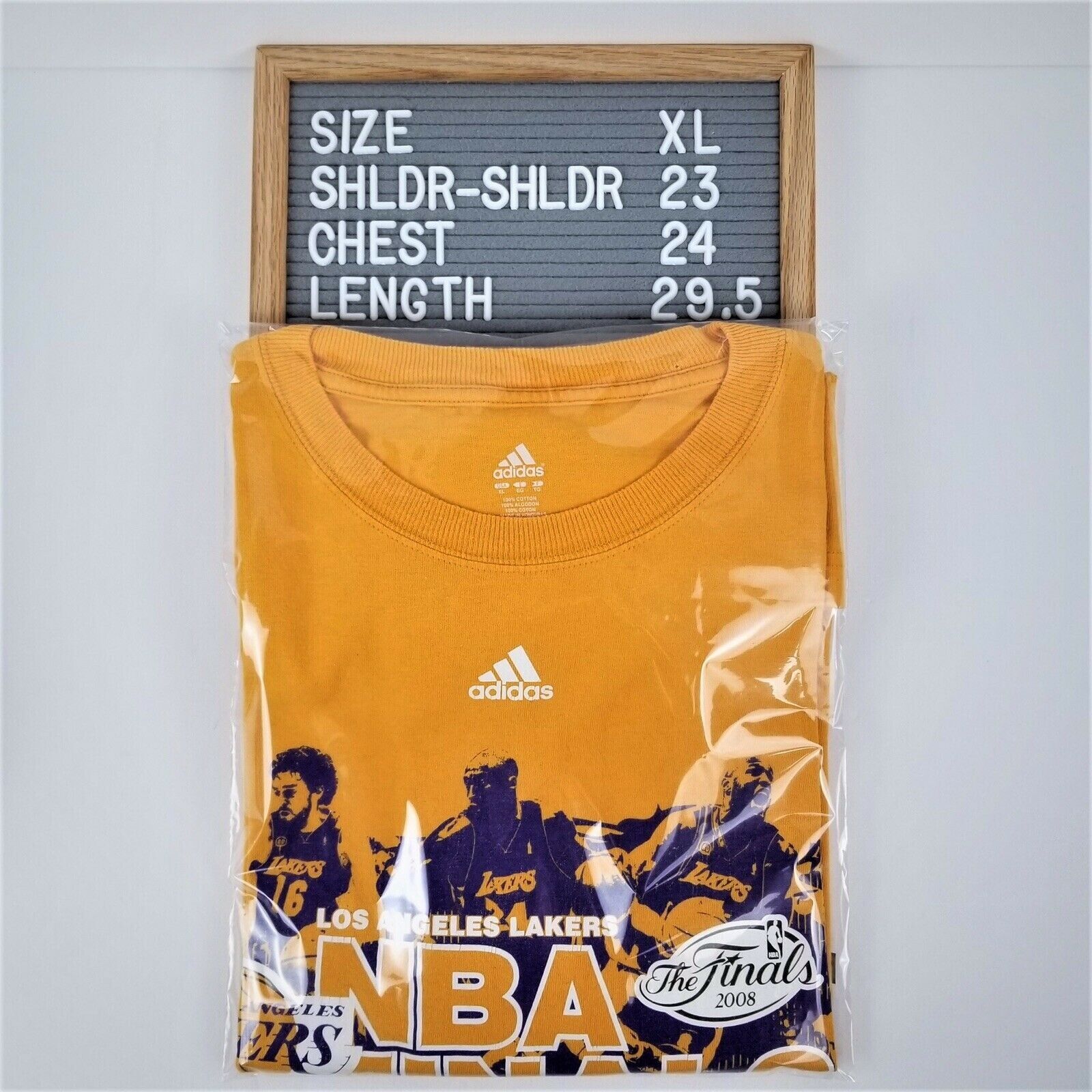 Adidas ADIDAS T-Shirt XL KOBE BRYANT #24 NBA Finals Size US XL / EU 56 / 4 - 1 Preview