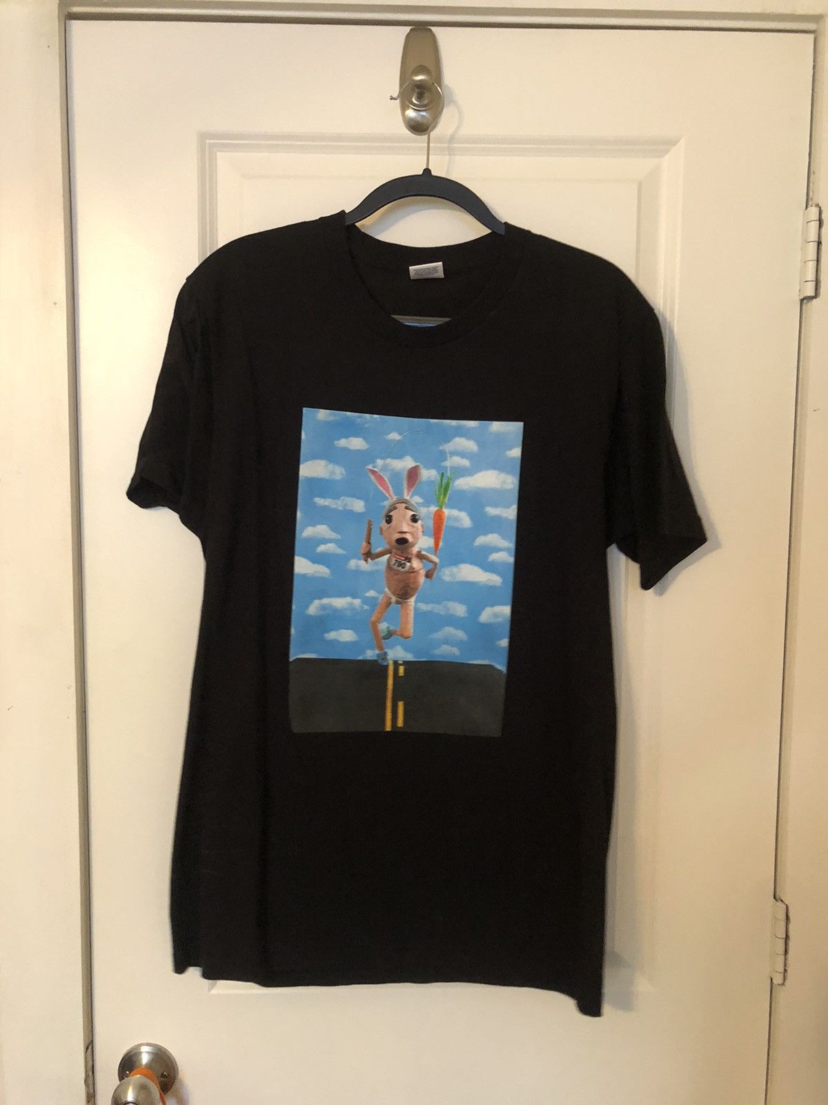 Supreme Mike Hill Runner Tee White Medium S/S 17 | eBay