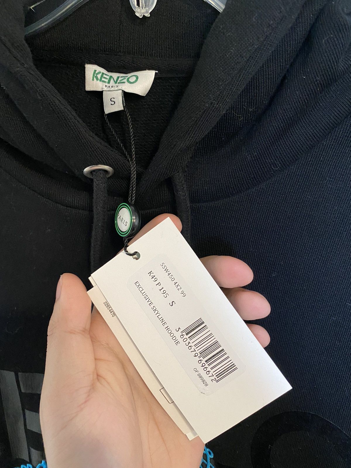 Kenzo Kenzo Blue London SkyLine Sweatshirt Small Selfridges Grailed