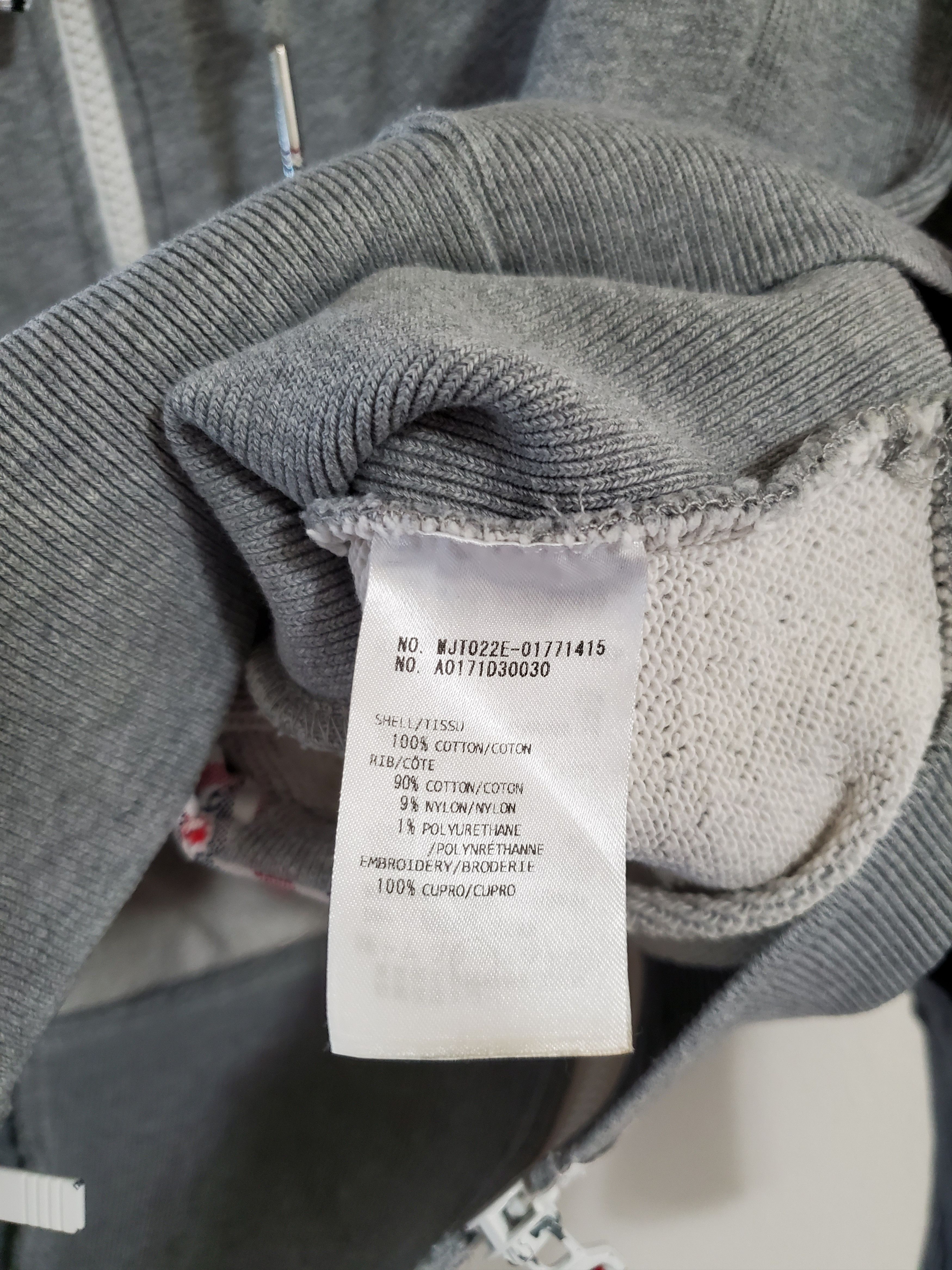 Thom Browne Shark and Surfboard Embroidered Grey Hoodie Size US XS / EU 42 / 0 - 6 Thumbnail