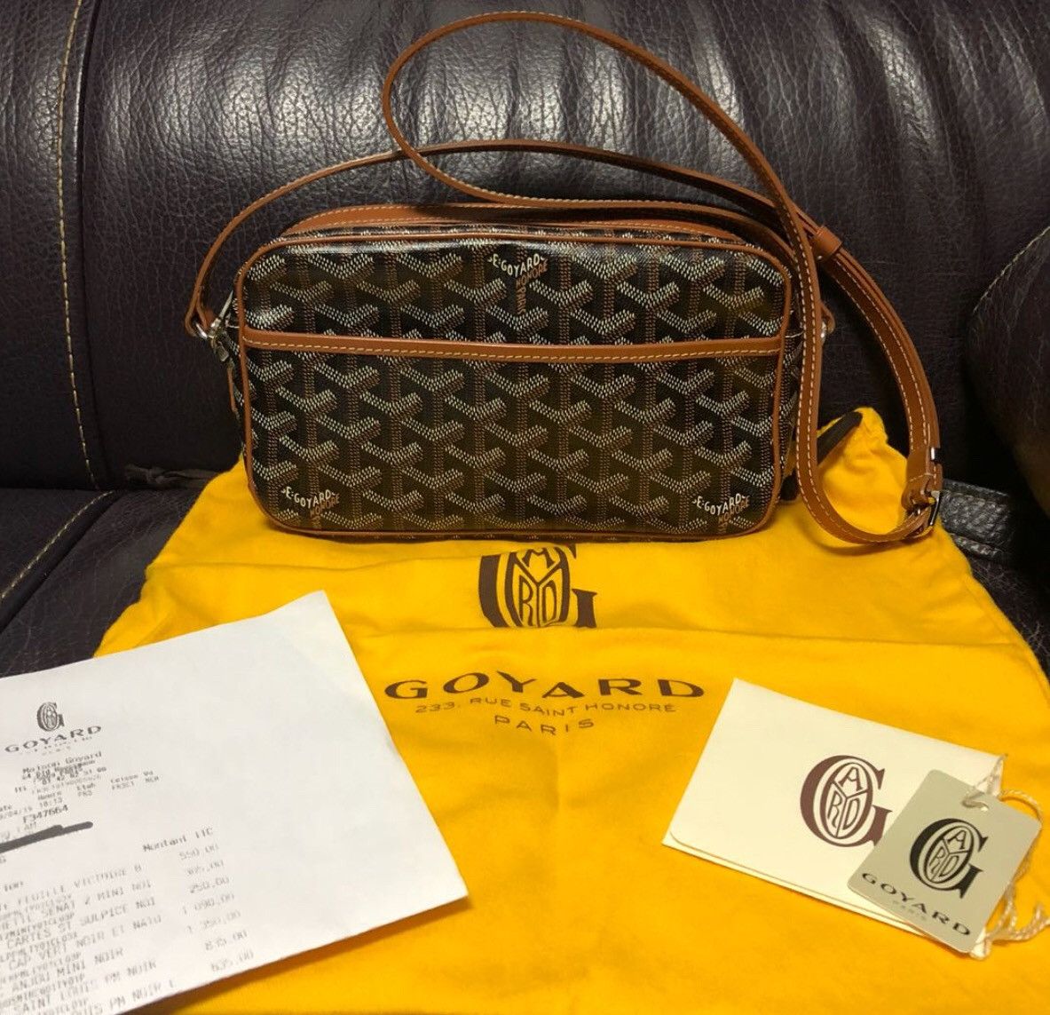 Goyard Crossbody Camera Bag Grailed