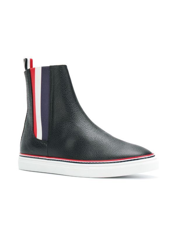 Thom Browne BNWT $950 Thom Browne Striped sneakers Chelsea boots Trainer Size US 10 / EU 43 - 3 Thumbnail