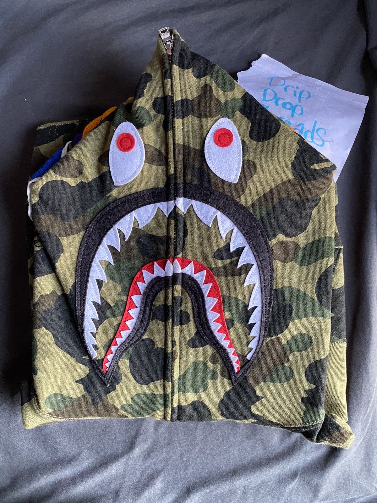 BAPE Shark Hoodie Face Mask Release