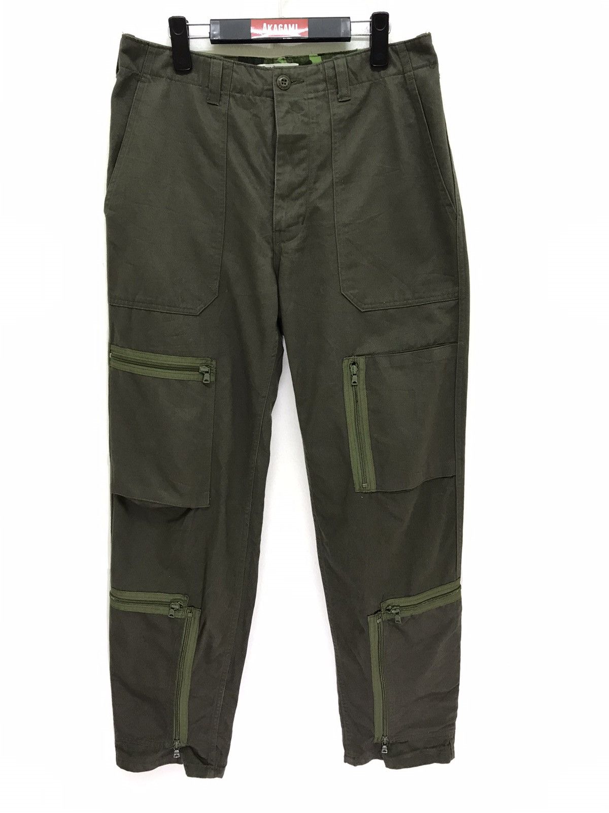 Bape Rare OG Bape Cargo Pant Multi Pockets Zipped Regular | Grailed