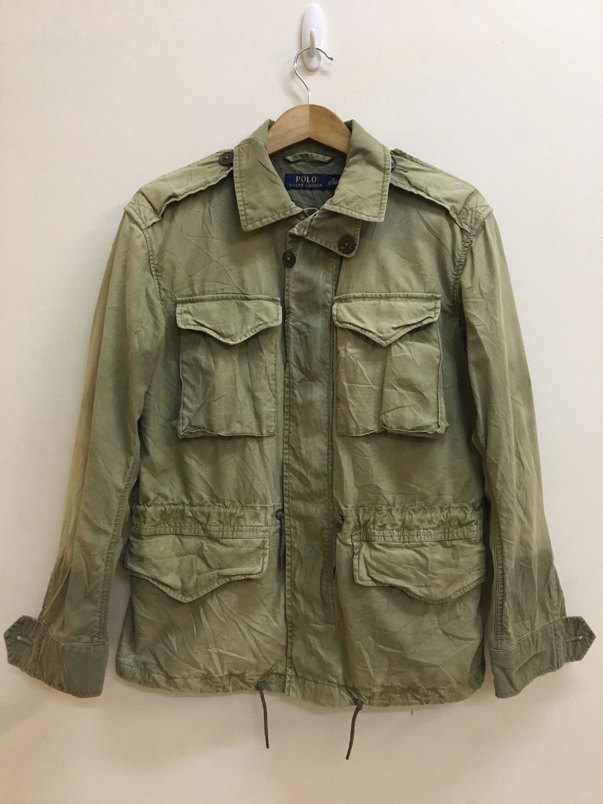 Ralph Lauren Polo M-43 Utility Jacket Black M65 Military