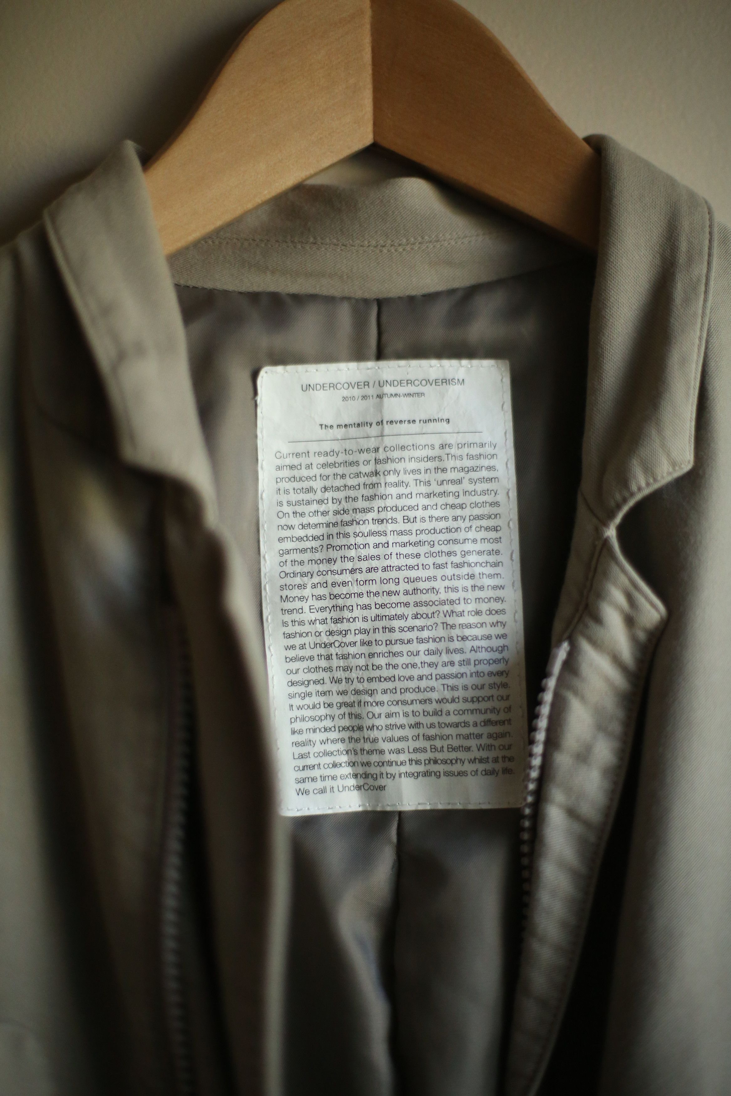 Undercover A/W 2010 Coat Size US S / EU 44-46 / 1 - 6 Thumbnail