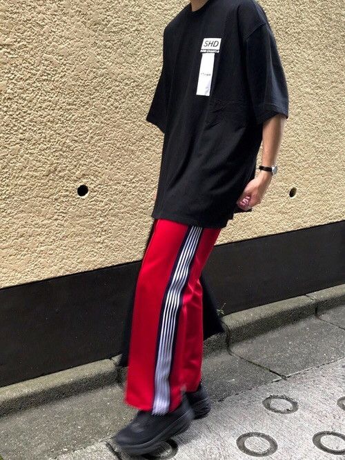 Needles Needles Track Pants Red and Navy Size US 32 / EU 48 - 1 Thumbnail