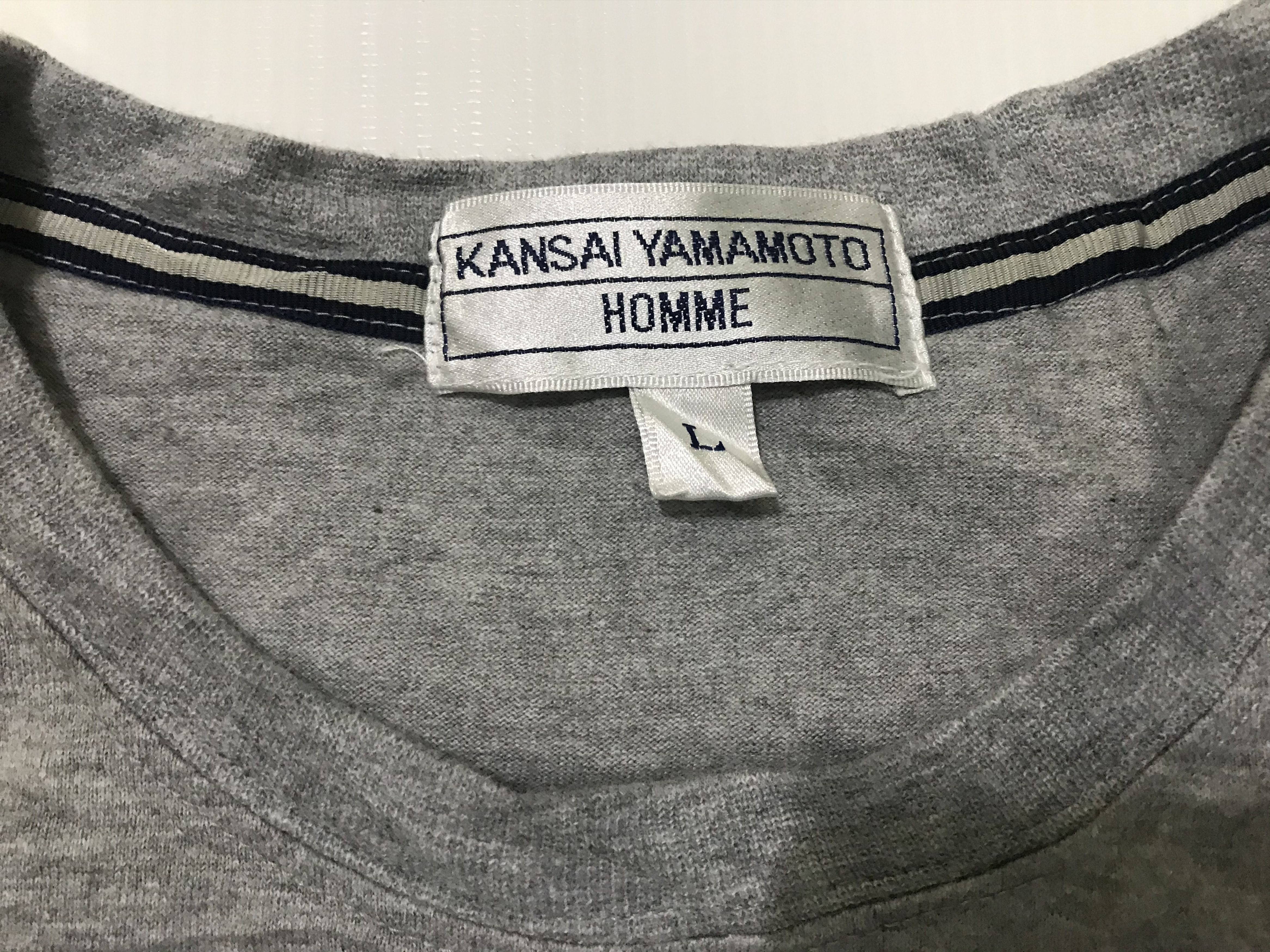 Japanese Brand Kansai Yamamoto Homme T Shirt Size US L / EU 52-54 / 3 - 7 Thumbnail