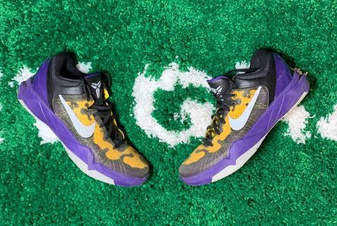 Kobe Mentality Nike Kobe Bryant Nike Zoom Kobe 7 Poison Dart Frog Lakers Grailed
