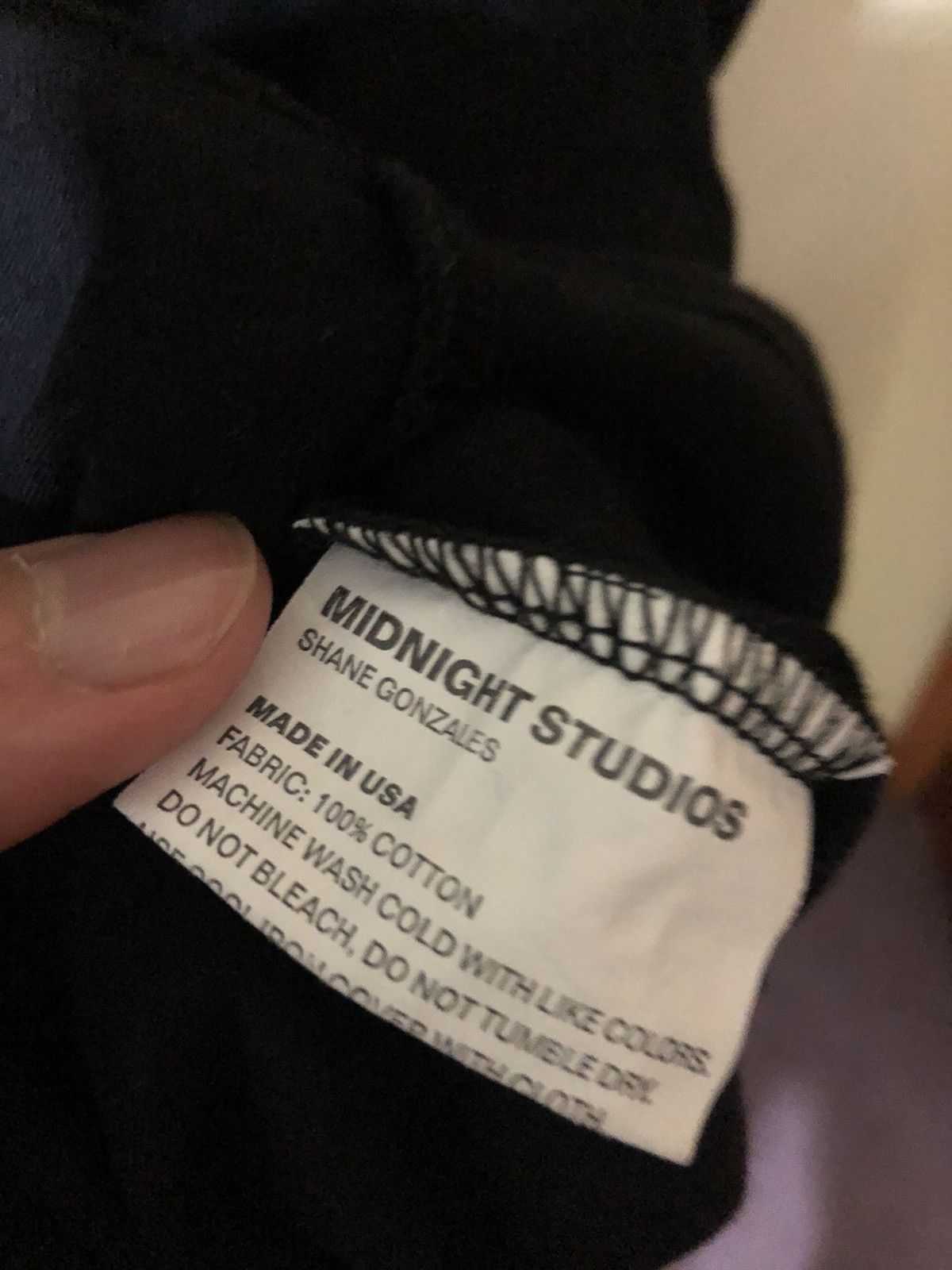 AWGE × Midnight Studios Midnight studios x AWGE Midnight Rave Longsleeve T-shirt Size US L / EU 52-54 / 3 - 6 Thumbnail