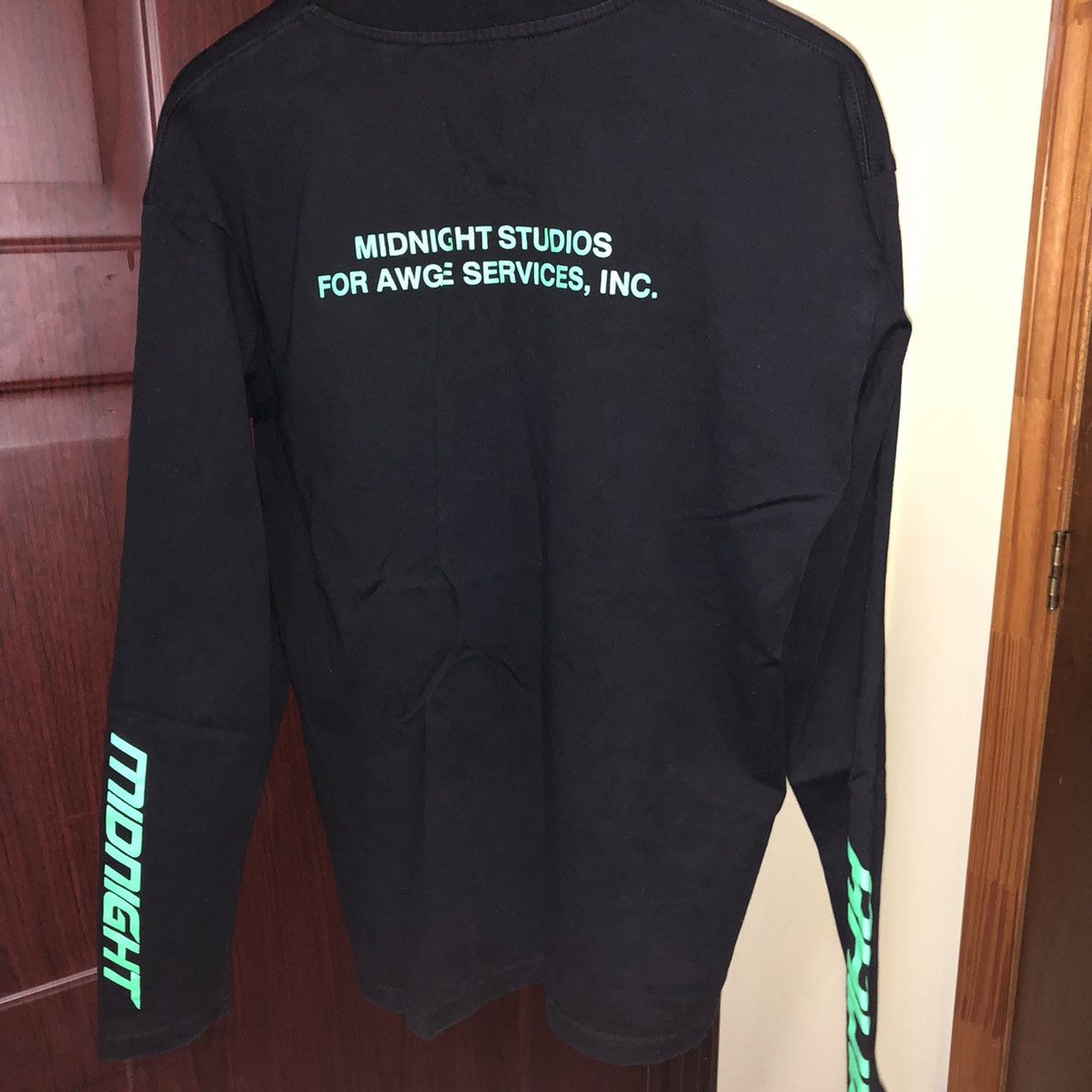 AWGE × Midnight Studios Midnight studios x AWGE Midnight Rave Longsleeve T-shirt Size US L / EU 52-54 / 3 - 2 Thumbnail