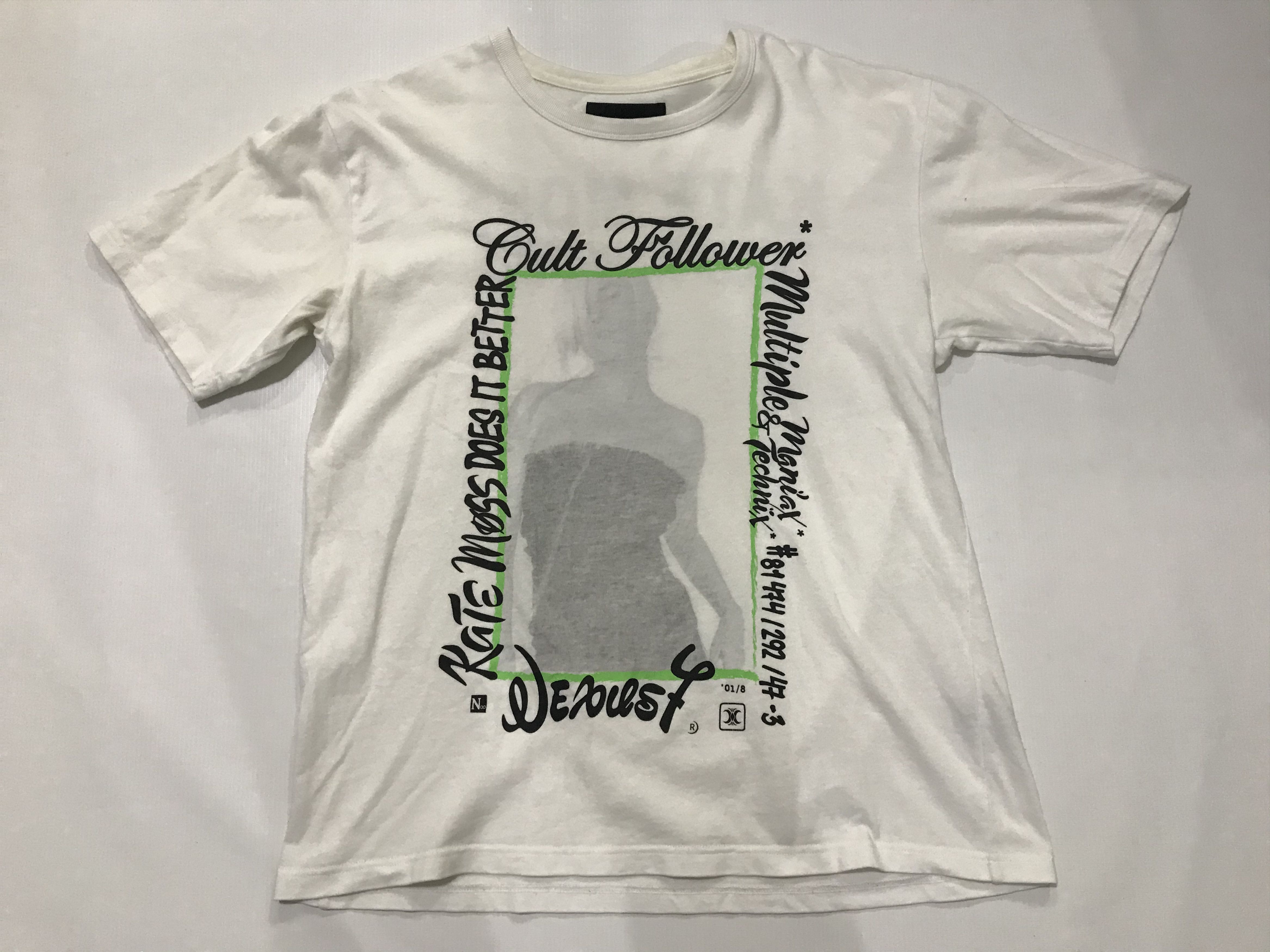 Japanese Brand Nexus VII x Kate Moss Printed T Shirt Size US L / EU 52-54 / 3 - 3 Thumbnail