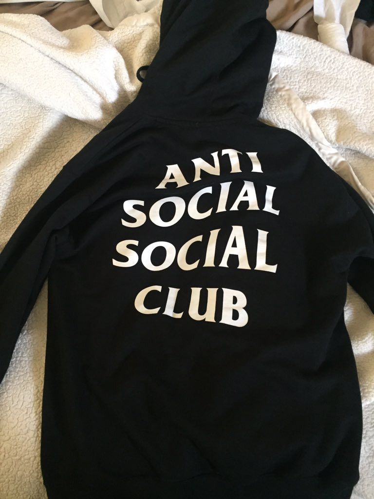 Anti Social Social Club Mind Games Hoodie Size US L / EU 52-54 / 3 - 3 Thumbnail
