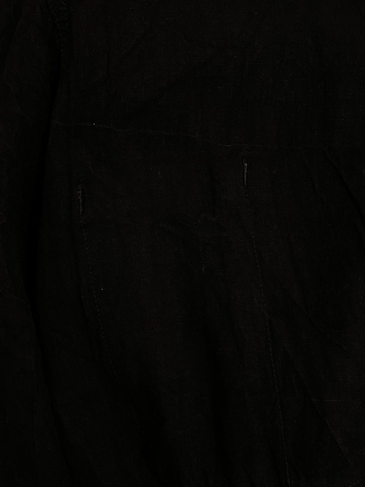 Sage De Cret Linen Navy Multi Pocket Shirt Size US L / EU 52-54 / 3 - 8 Thumbnail