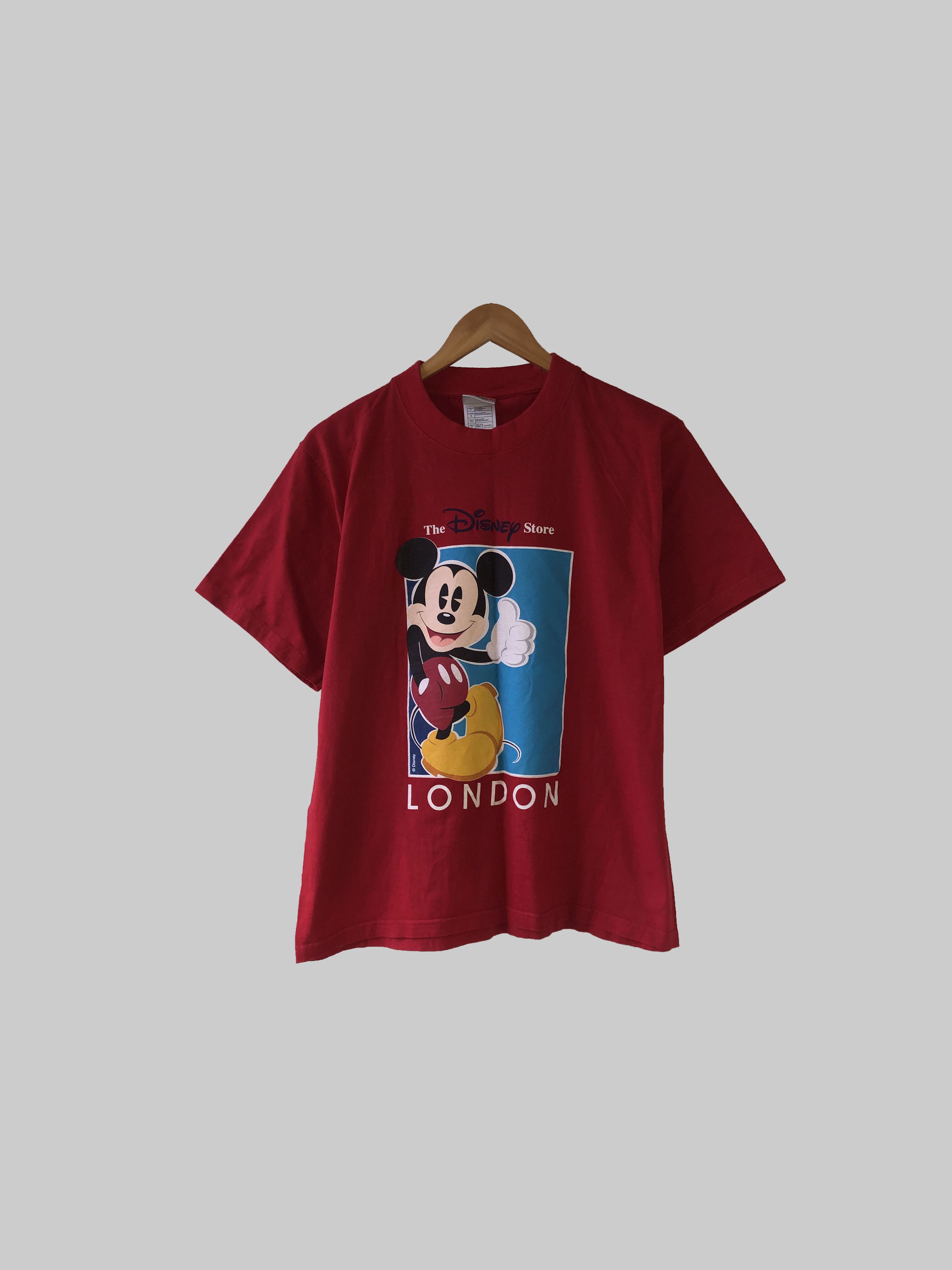 Disney Vintage 90s Disney Mickey Mouse London Size US S / EU 44-46 / 1 - 1 Thumbnail