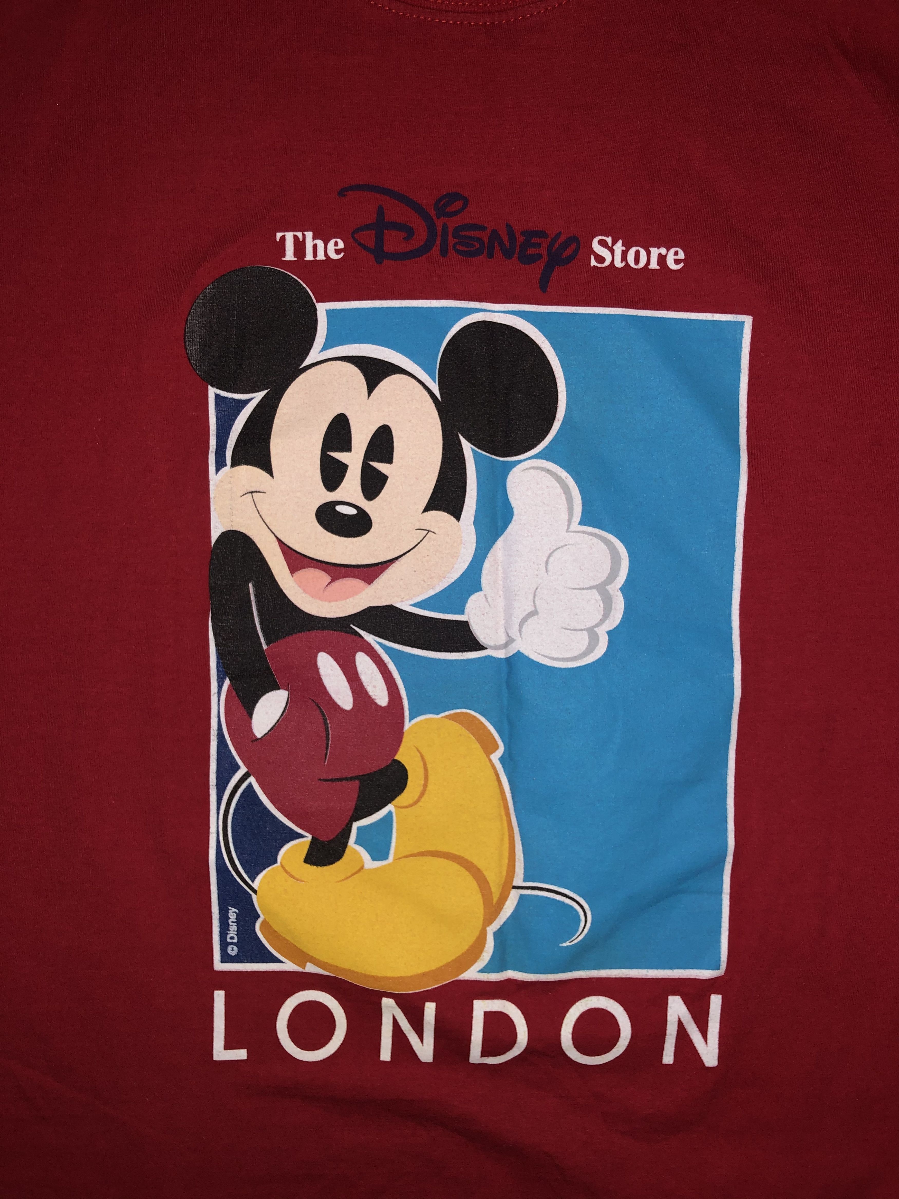Disney Vintage 90s Disney Mickey Mouse London Size US S / EU 44-46 / 1 - 3 Thumbnail