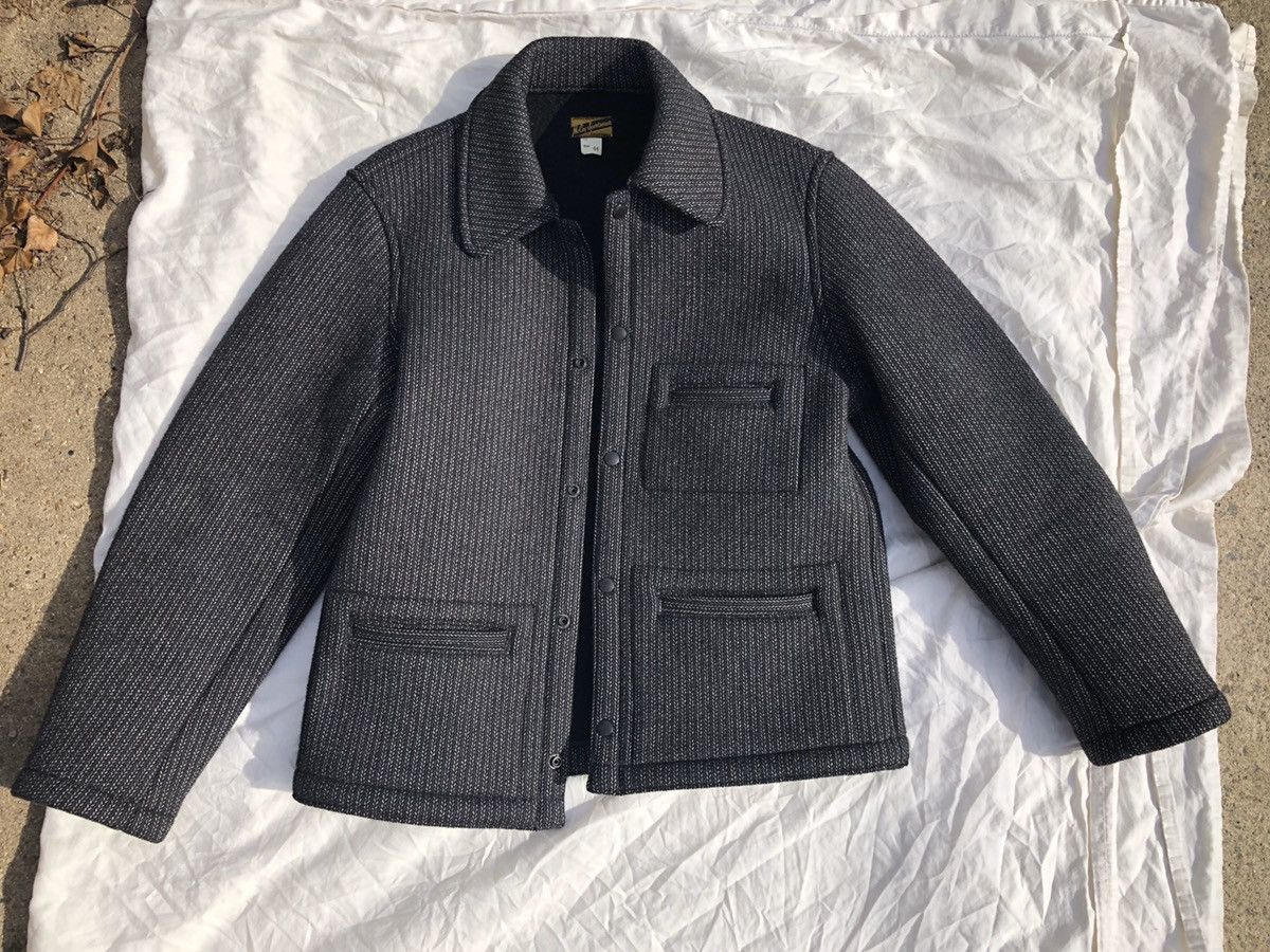 ジャケット・アウター THE REAL McCOYS WOOL RASCHEL JACKET The REAL McCOY'S / The REAL McCOY'S Wool Russel Sports