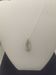 Handmade Clear Glass Wired Chain Necklace Size ONE SIZE - 1 Thumbnail