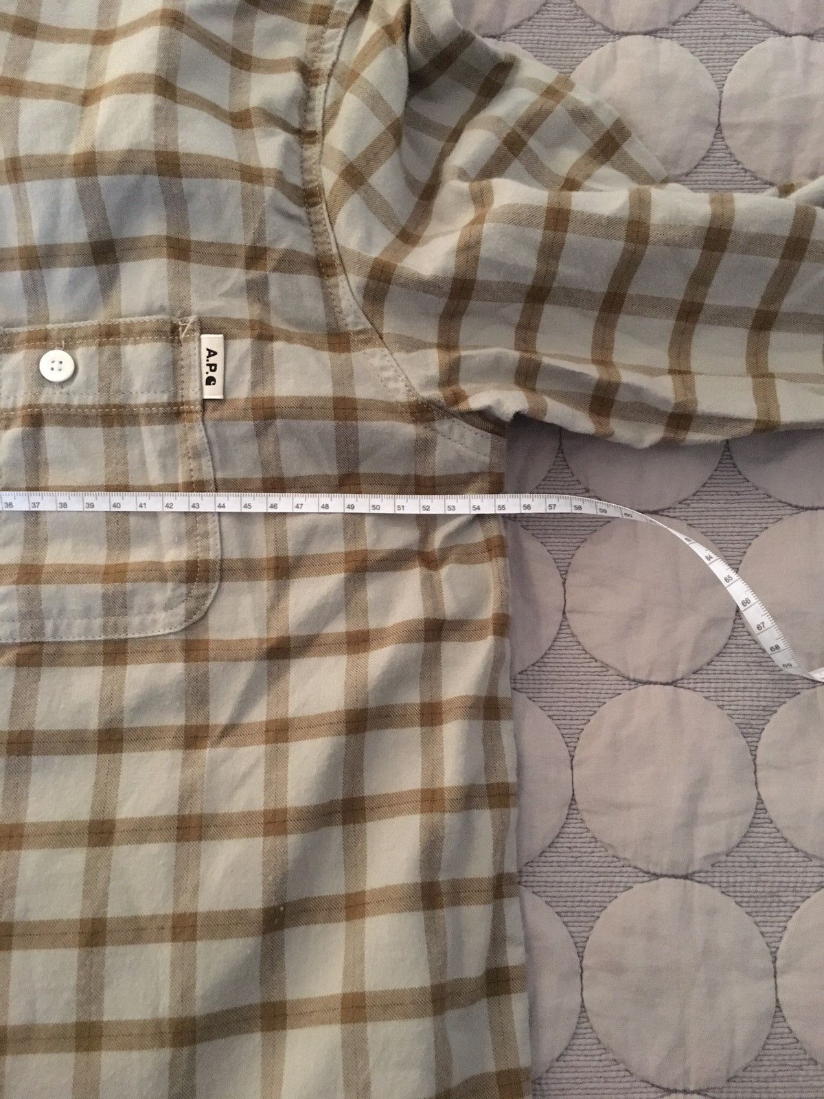 A.P.C. A.P.C. X CARHARTT FARMER JOHN SHIRT Size US L / EU 52-54 / 3 - 7 Thumbnail