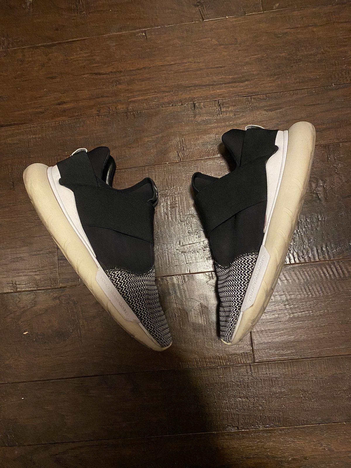 Adidas × Y-3 Adidas Y-3 Qasa OG Mid Black Size US 8 / EU 41 - 2 Thumbnail